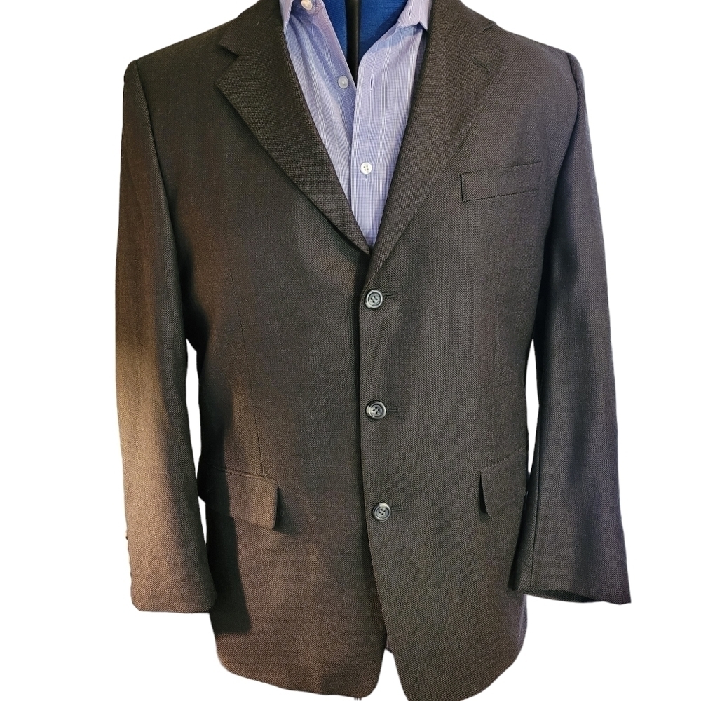 Men's Montefino Uomo 100% lamb's wool sport jacket- 42R